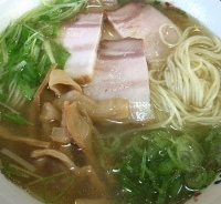 「煮干しラーメン（塩）大盛」@中華そば 勇次の写真