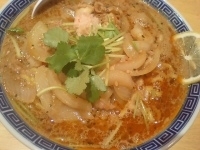 「1/4限定 海鮮味噌ラーメン（鮭イクラ丼付き）1500円」@ボヨヨンラーメンウマインジャーの写真