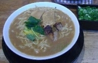 「豚骨煮干しそば」@麺匠 味冨久 住之江店の写真