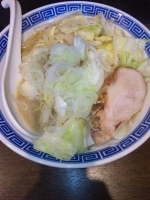 「味噌タンメン+チャーシュー1枚（ランチ半ライスサービス）850円」@西麻布 どぎゃんの写真