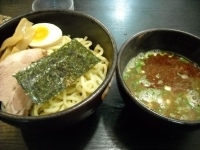 「天天辛つけめん（醤油）大盛り￥900」@ラーメン天天の写真