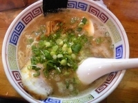 「醤油豚骨ラーメン（ゴッテリ）+象さんSP+替玉×2」@ハングリードラゴンの写真