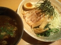 「つけ麺（あっさり）+チャーシュー飯 （680円+250円）」@麺屋青山 臼井店の写真