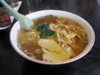 「メンマラーメン大盛」@クリザキ軒の写真