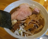 「らーめん」@ら〜めん台風。の写真