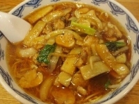 「嵐炒猪肝ラーメン（あらしちゃおちゅーかん）」@元祖世界のガンジーラーメンの写真