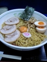 「特製油そば（大）生卵トッピング」@麺屋 十兵衛の写真