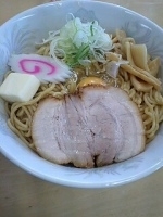 「ヘルシー油そば（大）バター・生卵トッピング」@油ソバ専門店 一平ソバの写真