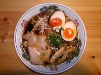 「尾道ラーメン+煮玉子」@本場広島お好み焼き かっちゃんの写真