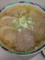 「チャーシューメン（ハーフ&ハーフ）682円 +餃子367円」@佐野らーめん 麺龍の写真