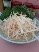 「ネギラーメン 麺 固」@濱壱家の写真