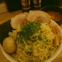 「つけめん 800円 + 大盛 100円 + サービス海苔」@らぁめん  丸の写真