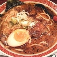 「おっぺしゃんらーめん（太麺） ￥680」@熊本らーめん おっぺしゃん 中央店の写真