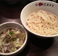 「Wコンセプト（期間限定）」@自家製麺 CONCEPT（閉店）の写真