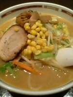 「野菜味噌麺（￥800）」@麺菜家 北斗 青山店の写真