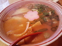 「中華そば+小焼き飯」@嘉蔵の写真