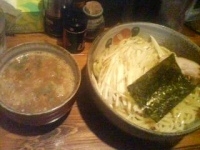 「つけ麺 トッピング ネギ」@つけ麺 椿の写真