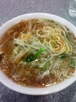 「もやし麺」@中華麺店 喜楽の写真