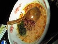 「坦々麺750円」@たんたん麺 日本橋やまべぇの写真