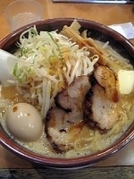 「味噌らーめん（大盛サービス）」@つけ麺中華そば 節 本八幡店の写真