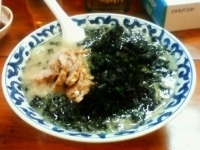 「岩のりチャーシューメン」@がんこや かるがんラーメン つくば店の写真