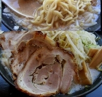 「ちゃーしゅーめん+もやし+ねぎ倍」@千石自慢ラーメン 本店の写真