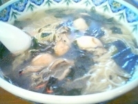 「冬季限定/冬かきラーメン+餃子（￥880+￥100/クーポン）」@中国ラーメン 揚州商人 新松戸店の写真