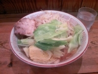 「ラーメン +野菜多め」@大二郎の写真
