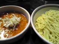 「辛味噌つけめん」@天空の写真