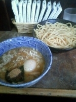 「あつもり 豚ほぐし 味玉」@六厘舎 本店の写真