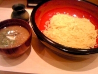 「つけ鴨らーめん」@つけ鴨 鴨しん 梅田店の写真