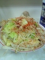 「辰醤油（野菜、ニンニク、唐辛子）」@らーめん 辰屋の写真