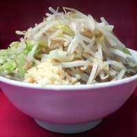 「小ラーメン（ヤサイ・ニンニク）￥600」@ラーメン二郎 小岩店の写真