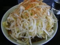 「ぶた麺（中￥700・野菜・かつお・唐辛子・ねぎトッピング）」@風と花の写真