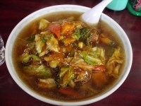 「スタミナラーメン並（HOT）」@スタミナラーメン 松喜吉の写真