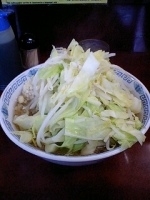 「小ラーメン（ニンニク）」@ラーメン二郎 めじろ台法政大学前店の写真