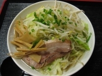 「あっさり塩中華そば（￥630）+大盛り野菜（￥150）」@美味食間 くわ田の写真