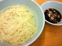 「つけ麺（小）」@支那そば 朝日屋 本店の写真