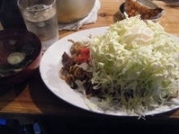 「そば焼き（並￥550）」@日の出製麺所の写真