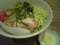 「まぜそば（大盛り）900円」@博多 龍ノ髭の写真