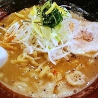 「メガ豚煮干しらーめん 700円」@らーめん 福たけ 桜木本店の写真