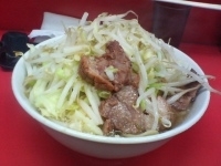 「小ラーメン（ニンニク、野菜）」@ラーメン二郎 小岩店の写真