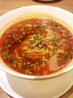 「黒酢サンラー麺（ランチセット）」@MASA'S KITCHEN 47の写真