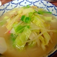 「長崎チャンポン（800円）」@長崎飯園の写真