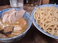 「あつもり大盛+味玉+豚のせ」@六厘舎 本店の写真