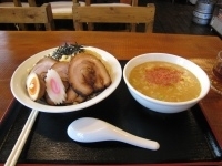 「チャーシュ入り塩つけ麺」@七福神の写真