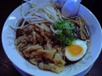 「肉そば（並、太麺）」@飛騨高山中華そば やまとの写真