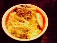 「味噌まぜそば+大盛り」@旭川らーめん かじべえの写真