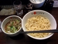 「Wコンセプト（期間限定）」@自家製麺 CONCEPT（閉店）の写真