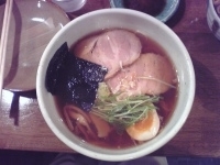 「とりそば」@豚骨らーめん いちご家の写真